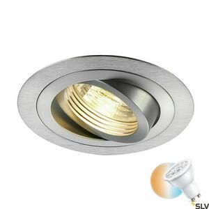 Recessed spotlight SLV NEW TRIA 1 silver 50W GU10 230V 111360 0 Recessed spotlight SLV NEW TRIA 1 silver 50W GU10 230V 111360 small 0