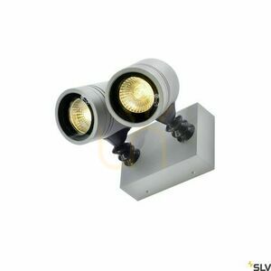 Outdoor Wall Lamp SLV MYRA Wall Grey IP55 50W Aluminum 233094 2 Outdoor Wall Lamp SLV MYRA Wall Grey IP55 50W Aluminum 233094 small 2