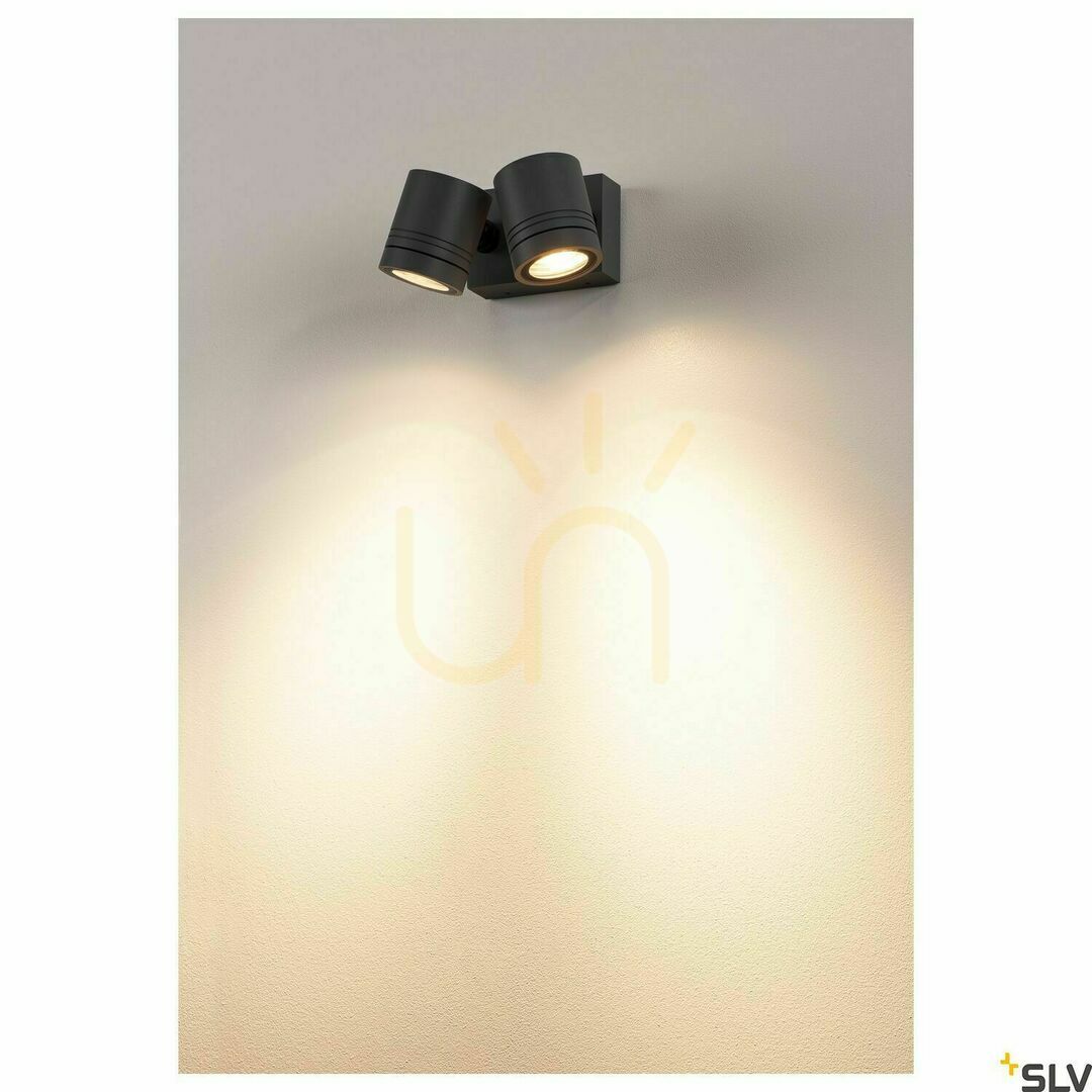 Preview Outdoor Wall Lamp SLV MYRA anthracite IP55 50W 233095 Outdoor Wall Lamp SLV MYRA anthracite IP55 50W 233095