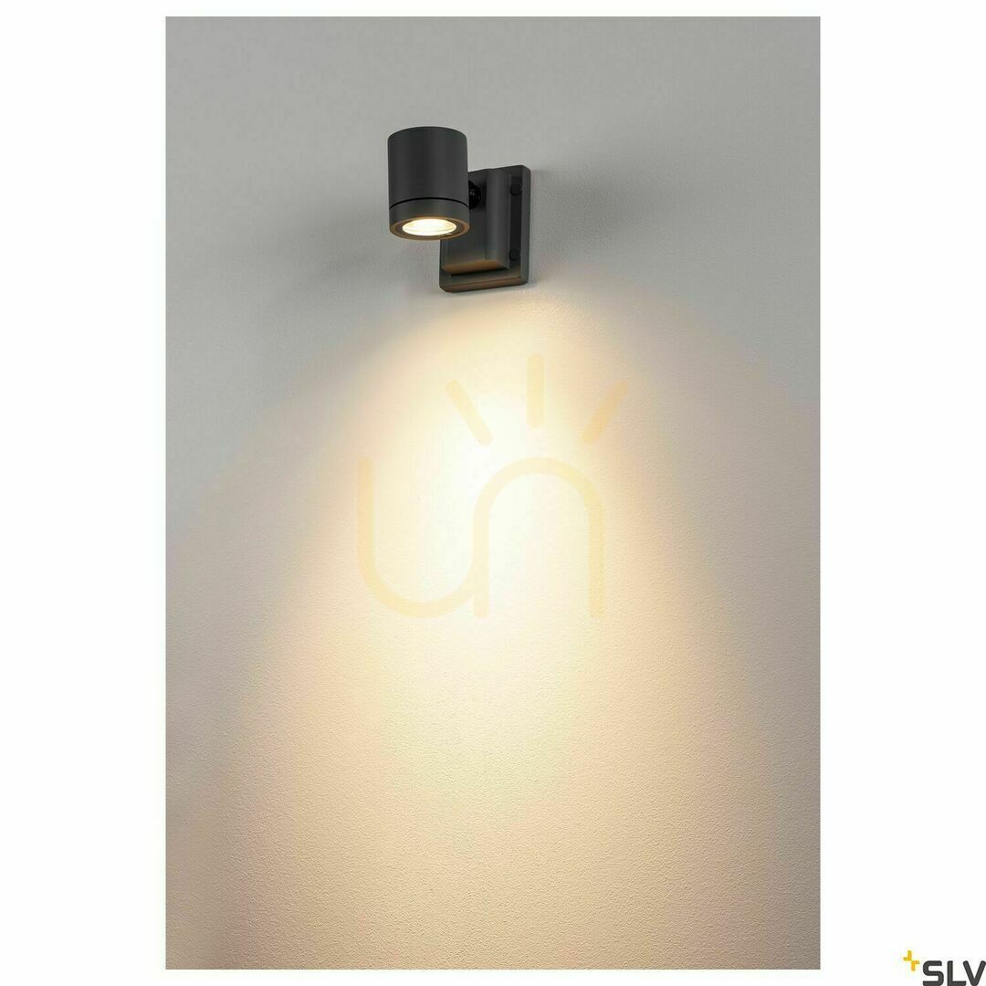 Display Outdoor Wall Lamp SLV MYRA anthracite IP55 50W 233105 Outdoor Wall Lamp SLV MYRA anthracite IP55 50W 233105