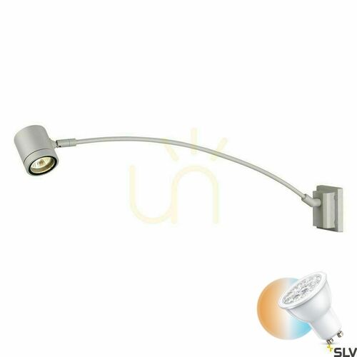 Check Outdoor Picture Light SLV MYRA Display Grey IP55 50W 233134