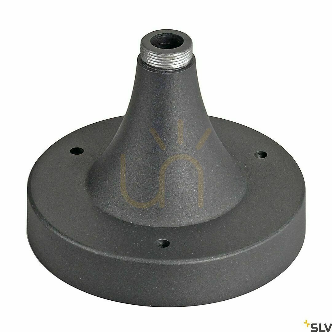 Check Lamp Base SLV MYRA 2-Head Aluminum Anthracite 15 cm 233145 Lamp Base SLV MYRA 2-Head Aluminum Anthracite 15 cm 233145