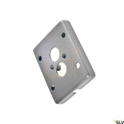 Check Mounting Plate SLV Zubehör MYRALED WALL ENOLA_C OUT Silver Grey Aluminum 233214