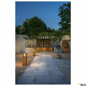 Outdoor Post Light SLV RUSTY Square 40 Rusty 9W 3000K IP55 233427 2 Outdoor Post Light SLV RUSTY Square 40 Rusty 9W 3000K IP55 233427 small 2