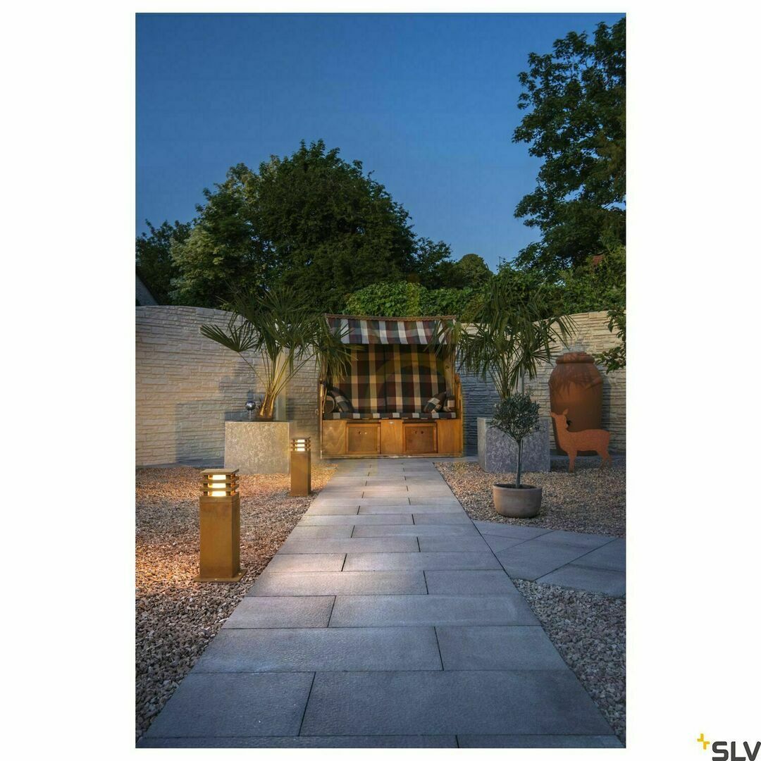 Preview Outdoor Post Light SLV RUSTY Square 40 Rusty 9W 3000K IP55 233427 Outdoor Post Light SLV RUSTY Square 40 Rusty 9W 3000K IP55 233427