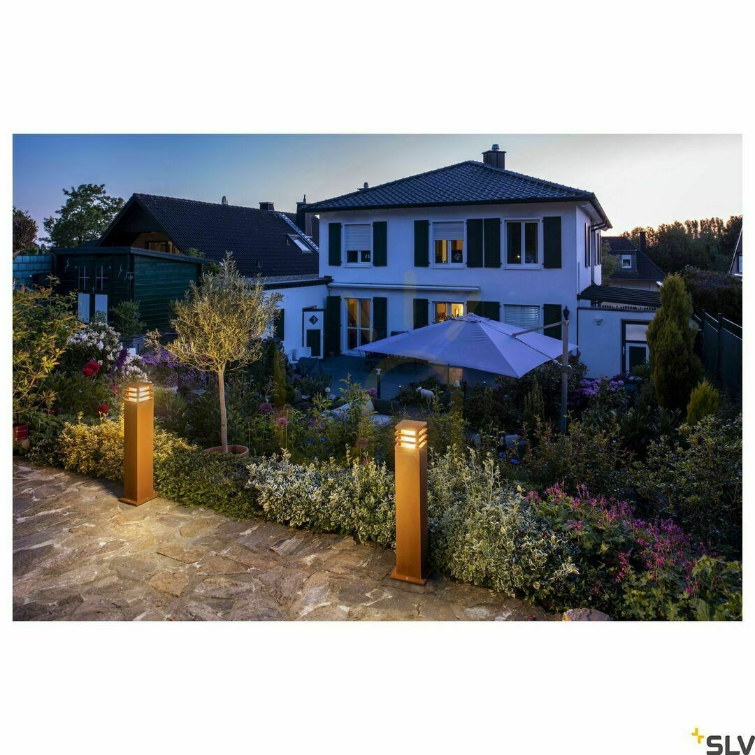 Preview Outdoor Post Light SLV RUSTY Square 70 Rusty 9W 3000K IP55 233437 Outdoor Post Light SLV RUSTY Square 70 Rusty 9W 3000K IP55 233437