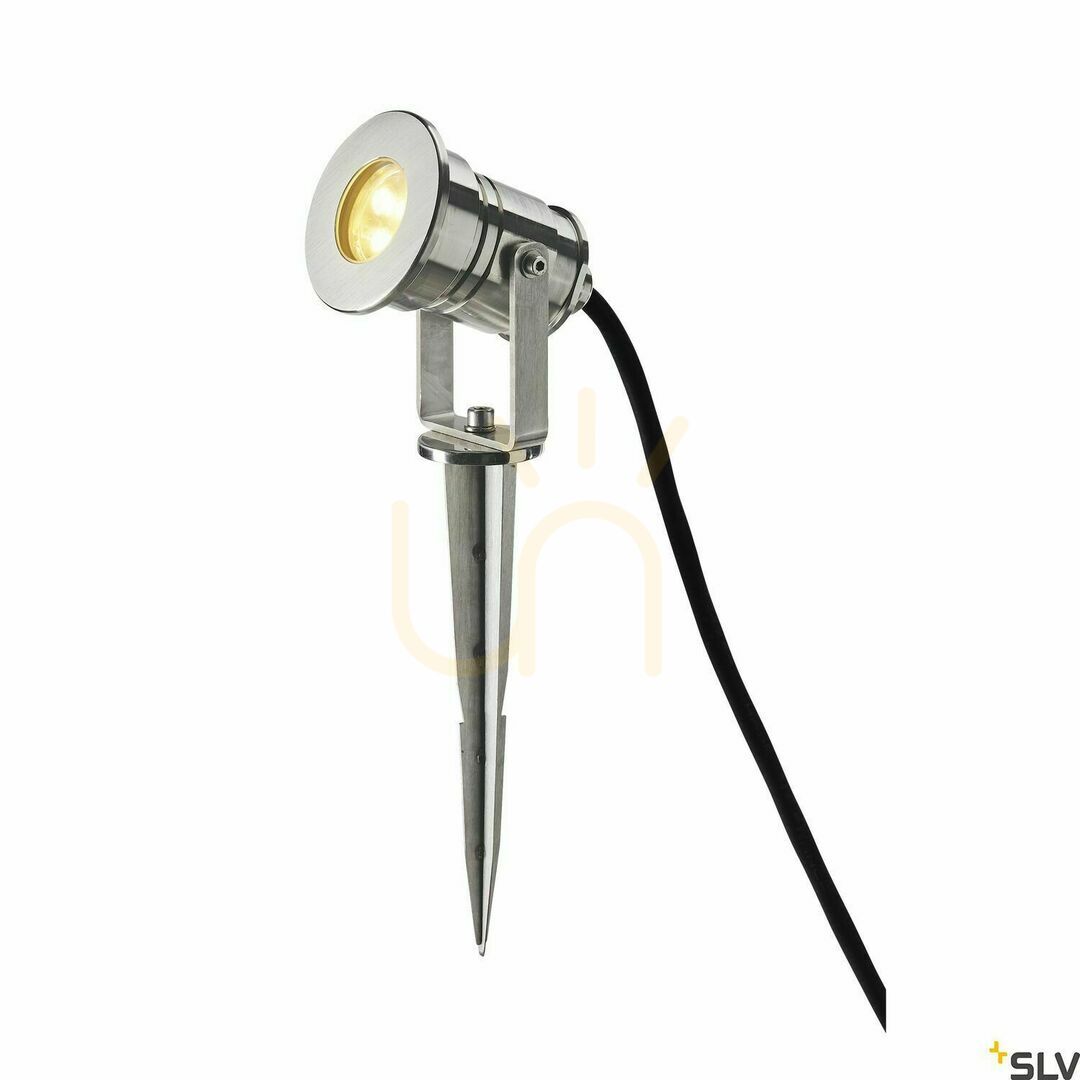 View Outdoor Recessed Floor Spotlight SLV DASAR Projector LED PRO Stainless Steel 3000K 233571 Outdoor Recessed Floor Spotlight SLV DASAR Projector LED PRO Stainless Steel 3000K 233571