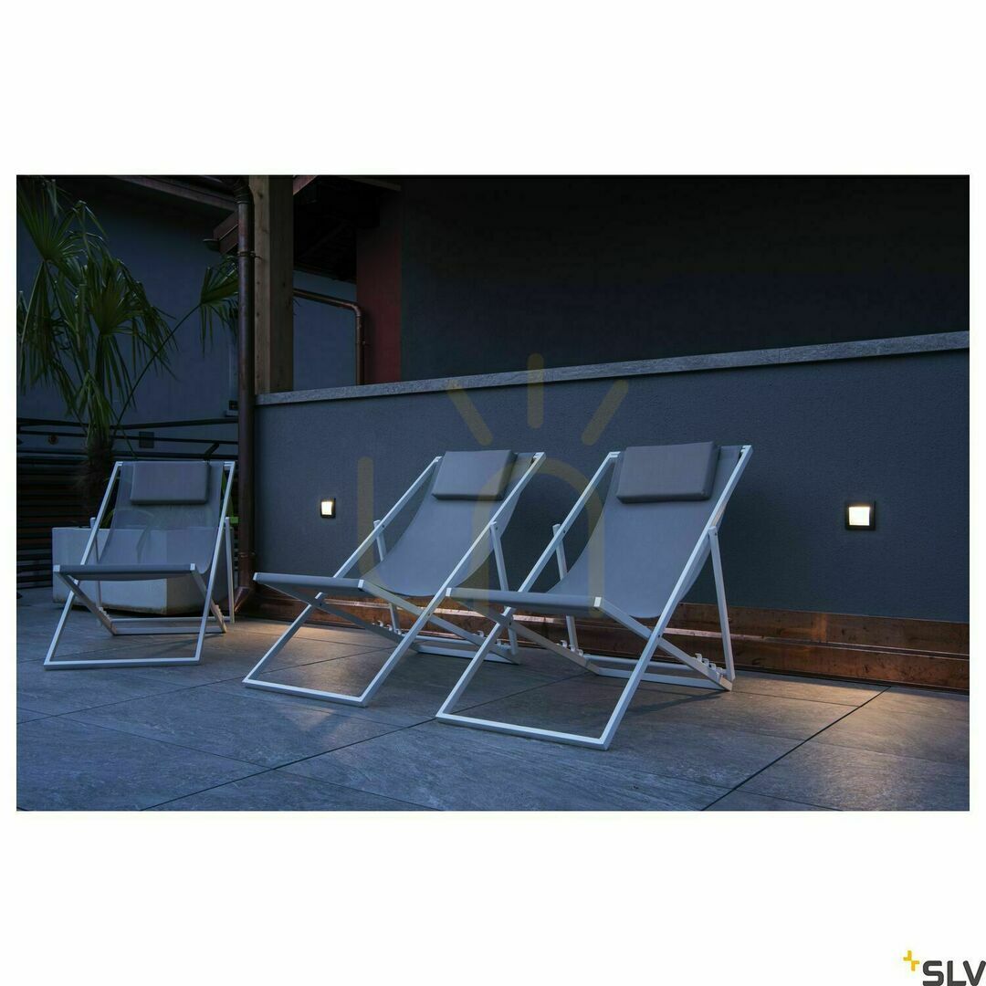 Preview Outdoor Recessed Wall Light SLV DOWNUNDER OUT LED L Anthracite 4W 3000K IP55 233615 Outdoor Recessed Wall Light SLV DOWNUNDER OUT LED L Anthracite 4W 3000K IP55 233615