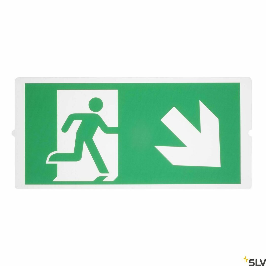 View Pictogram SLV P-LIGHT zielony 2-częściowy 240010 Pictogram SLV P-LIGHT zielony 2-częściowy 240010