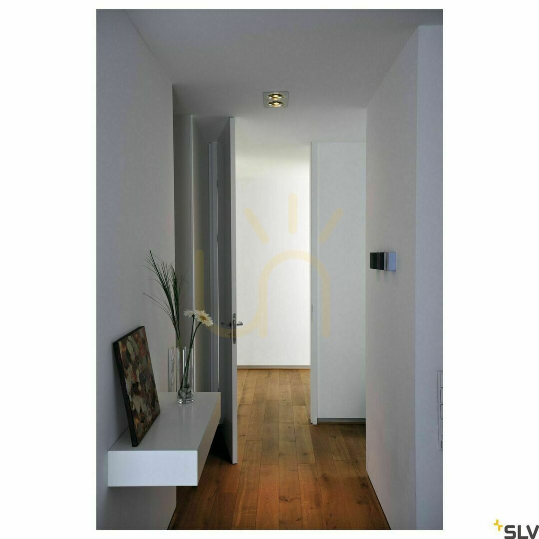 Preview Recessed spotlight SLV NEW TRIA 2 ES111 aluminum 111382 Recessed spotlight SLV NEW TRIA 2 ES111 aluminum 111382