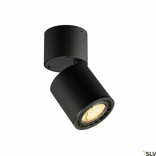 Check Ceiling Light SLV SUPROS 78 Black 12W 3000K LED IP20 116330