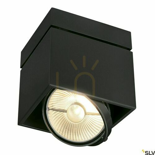 Check Ceiling Light SLV KARDAMOD ES111 Black Steel 75W 117100