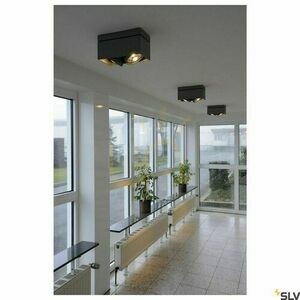 Ceiling Light SLV KARDAMOD ES111 Black Steel 117110 small 2