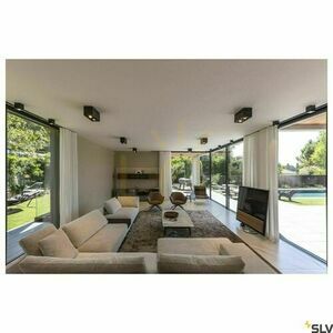 Ceiling Light SLV KARDAMOD ES111 Black Steel 117110 small 3