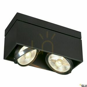 Ceiling Light SLV KARDAMOD ES111 Black Steel 117110 small 0