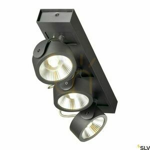 Surface-mounted lamp SLV KALU black LED 44W 3000K 3400lm 1000131 small 1