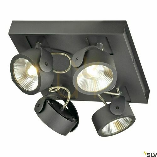 Check Surface-mounted Lamp SLV KALU black LED 60W 3000K 4000lm 1000135