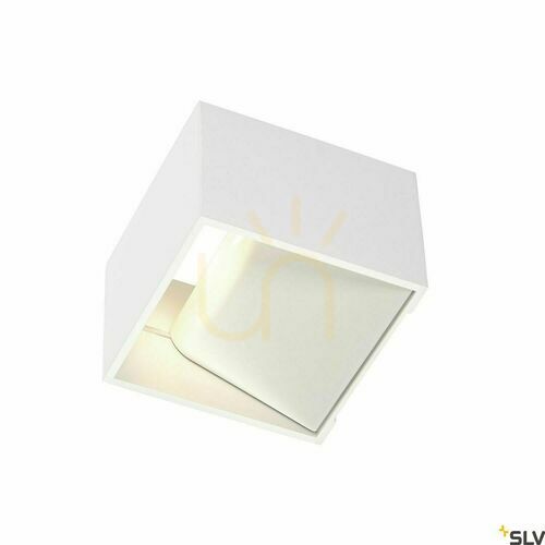 Check Indoor Wall Light SLV LOGS IN White Aluminum 11W 1000639