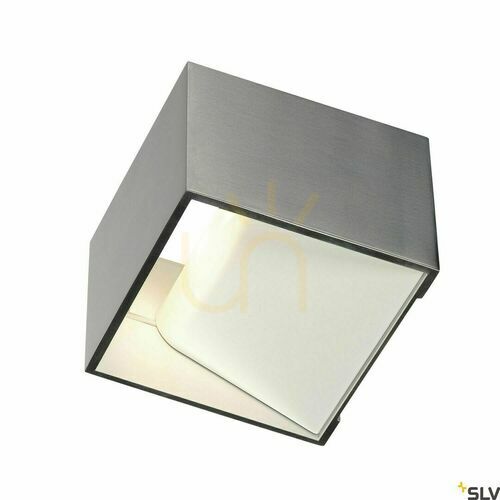 Check Indoor Wall Light SLV LOGS IN Aluminum White 11W Dim-to-Warm 1000640