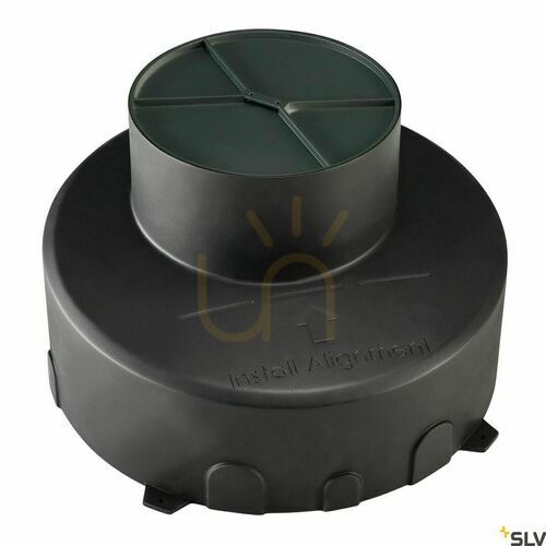 Check Floor Mount Container SLV DASAR Premium Black PC 30.9 cm 1000655