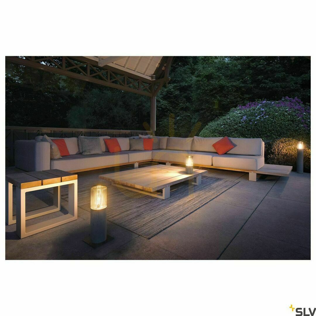 Preview Outdoor Post Light SLV LISENNE 70 Basalt Grey E27 IP54 1000666 Outdoor Post Light SLV LISENNE 70 Basalt Grey E27 IP54 1000666