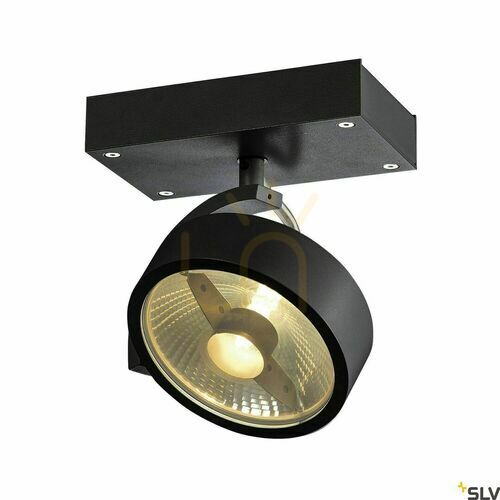 Check Recessed Luminaire SLV KALU Black Aluminum 75W 230V 1000702