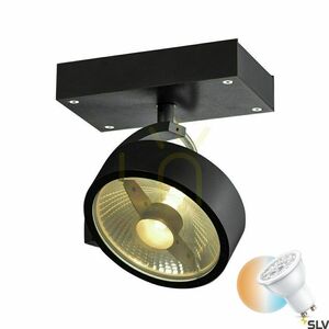 Recessed Luminaire SLV KALU Black Aluminum 75W 230V 1000702 small 0