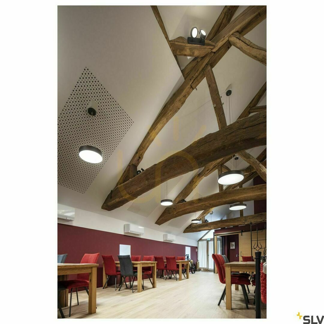 Display Recessed Luminaire SLV KALU Black Aluminum 75W 230V 1000703 Recessed Luminaire SLV KALU Black Aluminum 75W 230V 1000703