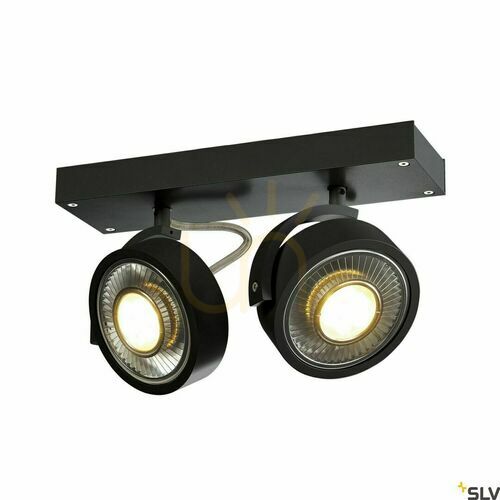 Check Recessed Luminaire SLV KALU Black Aluminum 75W 230V 1000703
