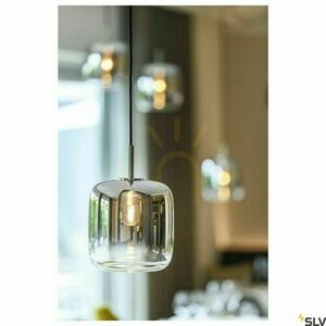 Ceiling Rose SLV FITU Black Steel 8.5 cm 132600 small 2
