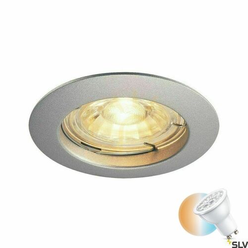 Check Recessed light SLV PIKA QPAR51 grey 50W 230V aluminum 1000717