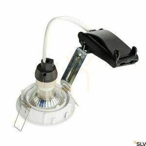 Recessed spotlight SLV PIKA white GU10 50W tilting 1000718 1 Recessed spotlight SLV PIKA white GU10 50W tilting 1000718 small 1