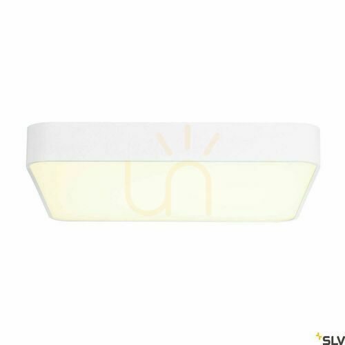Check Ceiling Light SLV MEDO 60 Square White LED 39W 3000K 1000726