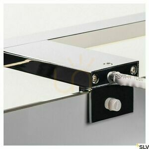 Indoor Wall Light SLV DORISA Chrome LED 6.6W 4000K 50 cm IP44 1000780 small 1