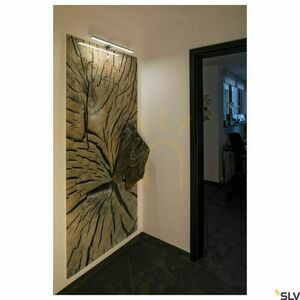 Indoor Wall Light SLV DORISA Chrome LED 6.6W 4000K 50 cm IP44 1000780 small 3