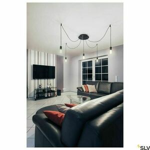Ceiling Rose SLV FITU Black 33 cm 132620 3 Ceiling Rose SLV FITU Black 33 cm 132620 small 3