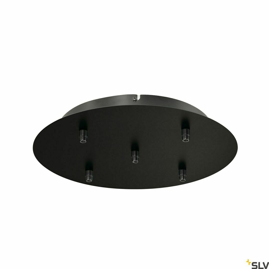 Check Ceiling Rose SLV FITU Black 33 cm 132620 Ceiling Rose SLV FITU Black 33 cm 132620