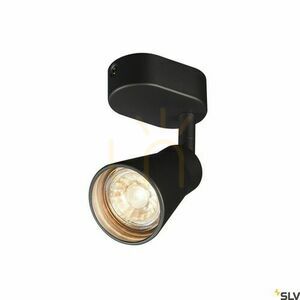 Recessed Spotlight SLV AVO Single Black GU10 50W 230V 1000886 small 3