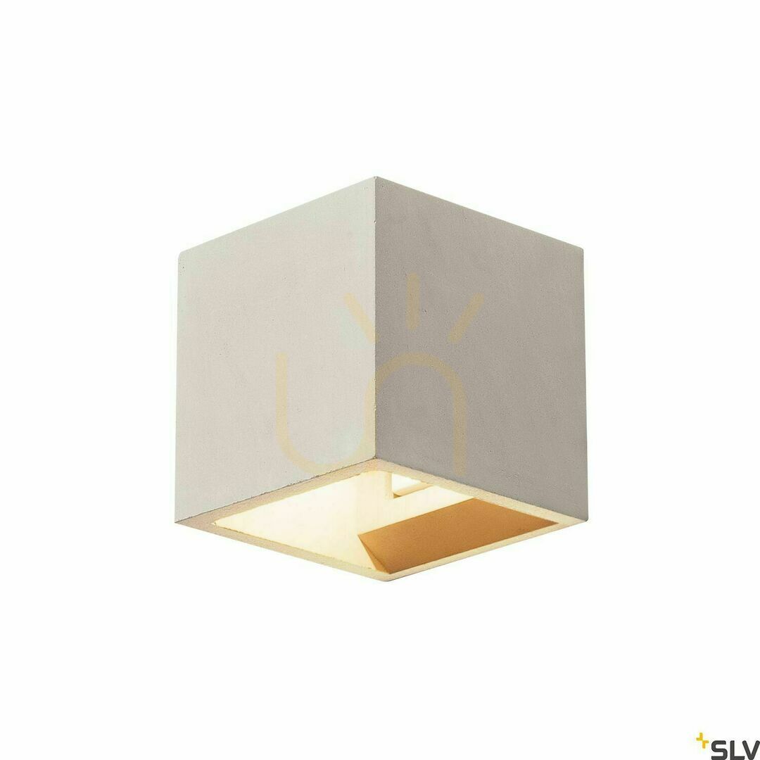 Surface-Mounted Wall Lamp SLV Solid Cube Grey Concrete G9 25W 1000910