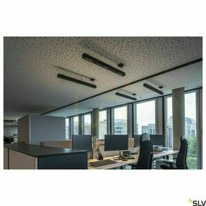 Pendant Light SLV Q-LINE PD Black 46W 3000K 100cm 1000927 small 3