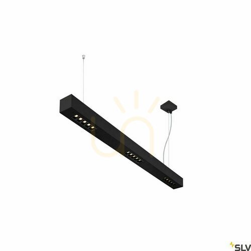 Check Pendant Light SLV Q-LINE PD Black 46W 3000K 100cm 1000927