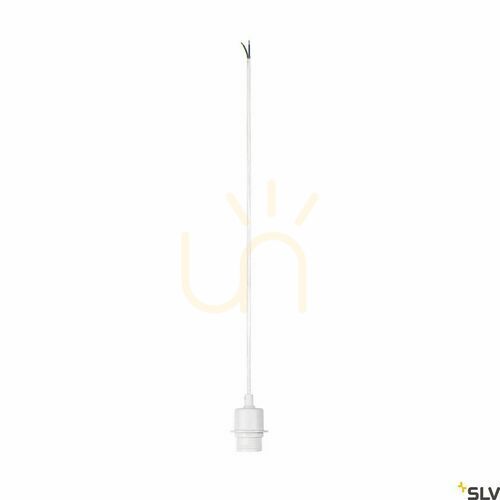 Check Pendant Light SLV FENDA White E27 60W 132661