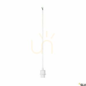 Pendant Light SLV FENDA White E27 60W 132661 small 0