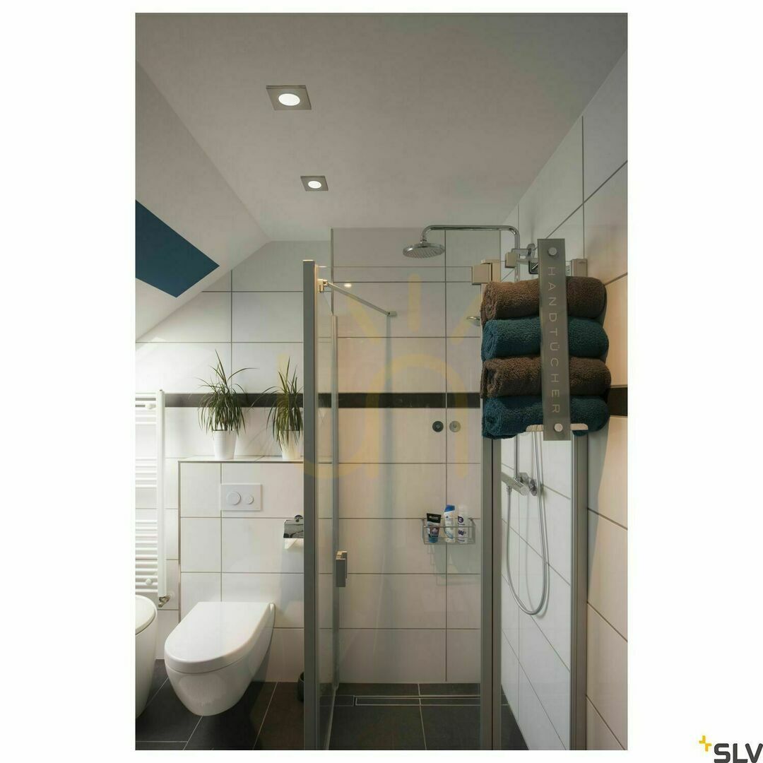Preview Outdoor Recessed Light SLV DOLIX OUT QPAR51 Silver IP65 50W 1001172 Outdoor Recessed Light SLV DOLIX OUT QPAR51 Silver IP65 50W 1001172