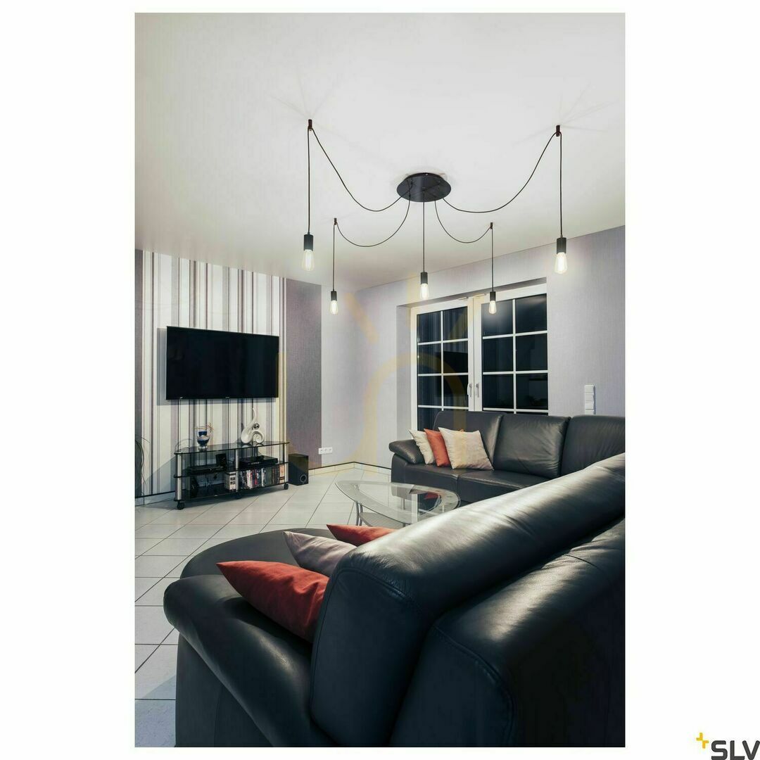 Display Ceiling Hook SLV FITU Black Aluminum 132670 Ceiling Hook SLV FITU Black Aluminum 132670