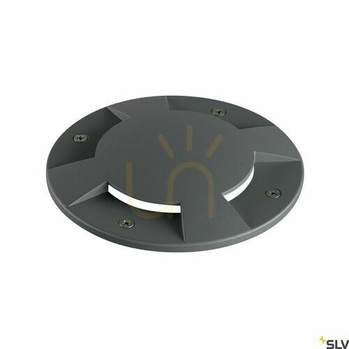 Check Aluminum Cover SLV BIG PLOT LED PLOT Anthracite 17x17 cm 1001263