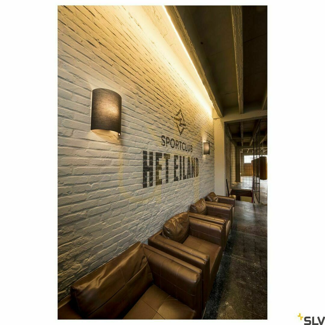 Display Surface-Mounted Wall Lamp SLV FENDA Basis White Steel E27 40W 1001272 Surface-Mounted Wall Lamp SLV FENDA Basis White Steel E27 40W 1001272