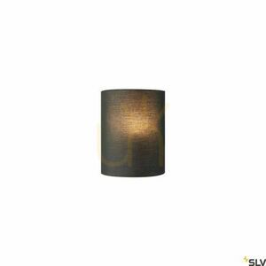 Lampshade SLV FENDA black textile 23x12x30 cm 1001273 small 2