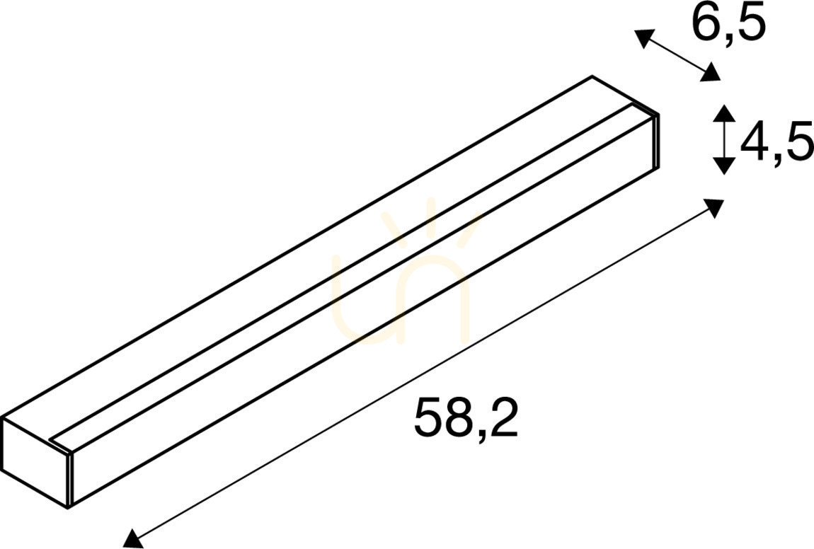 Show Surface-mounted LED Lamp SLV SIGHT black 20W 3000K 1490lm 1001283 Surface-mounted LED Lamp SLV SIGHT black 20W 3000K 1490lm 1001283