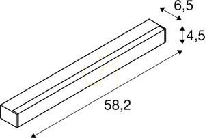 Surface-mounted lamp SLV SIGHT LED white 20W 3000K 582 mm 1001284 4 Surface-mounted lamp SLV SIGHT LED white 20W 3000K 582 mm 1001284 small 4